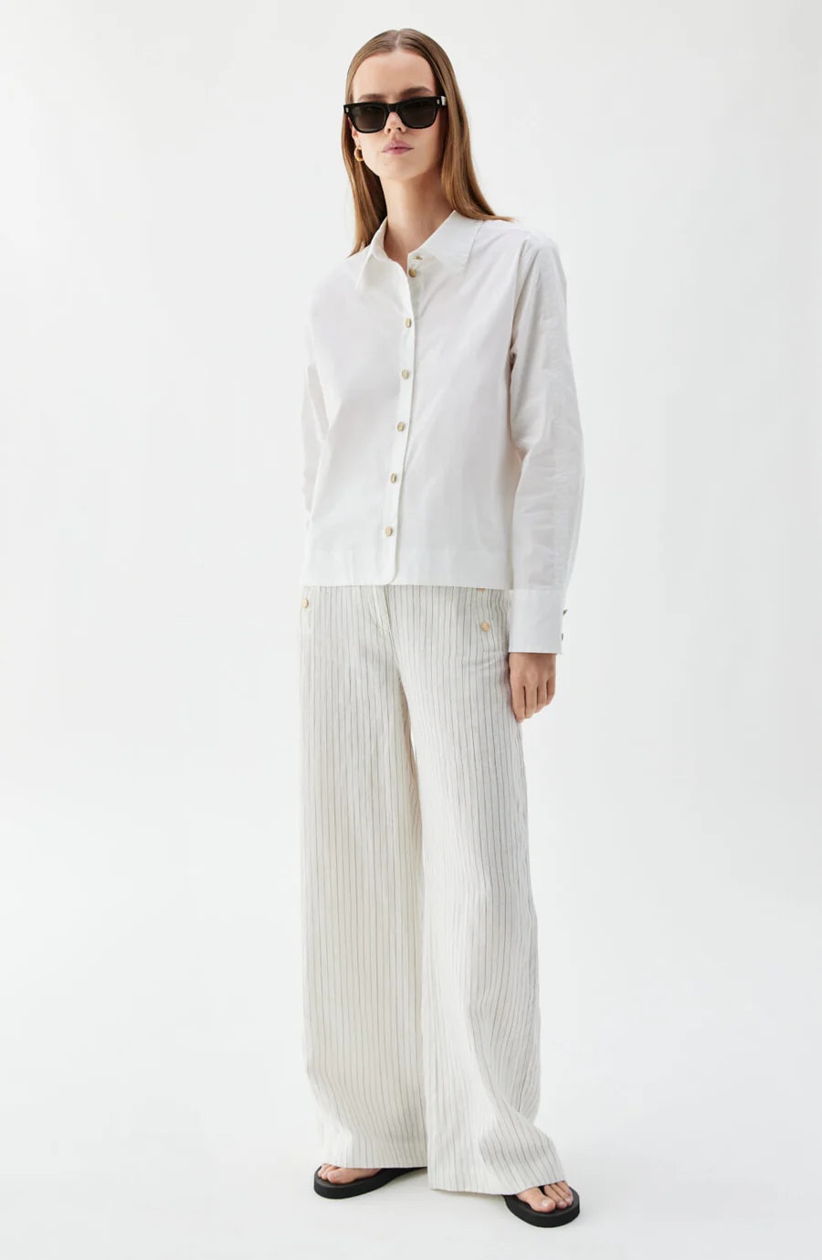 Busnel - NOOMI SHIRT - WHITE