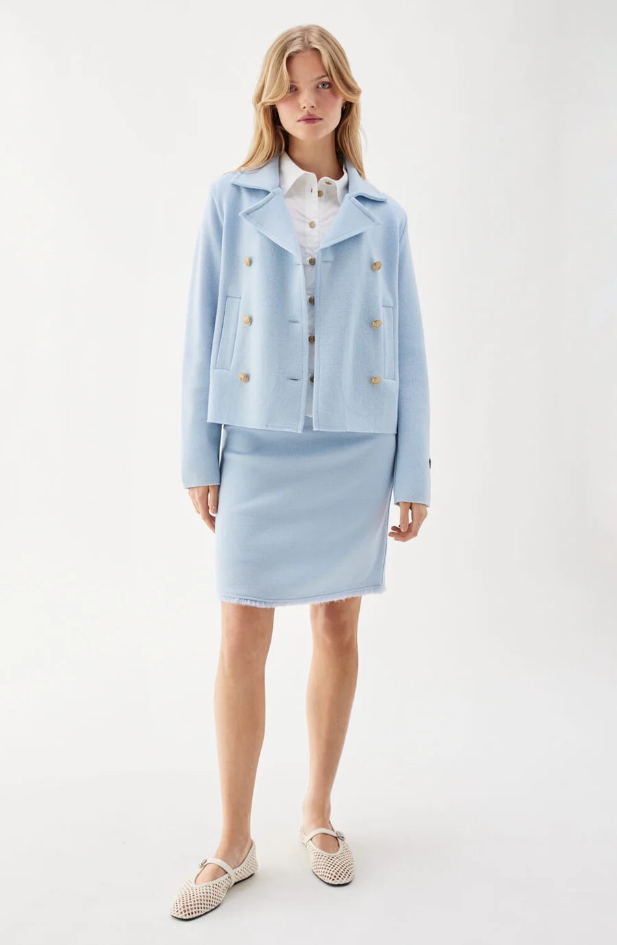 Busnel - Indra jacket - Ice blue