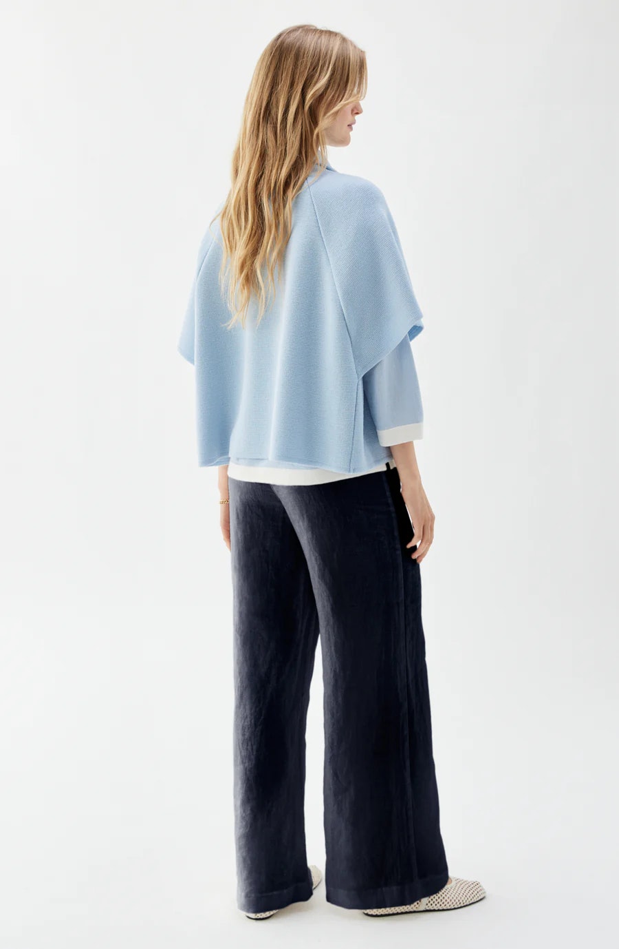 Busnel - GERTRUDE CAPE - ICE BLUE