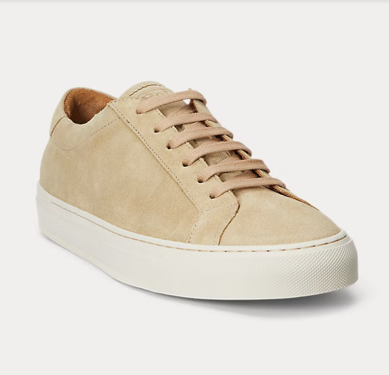 Polo ralph Lauren - Jermain Suede Trainer - Beige