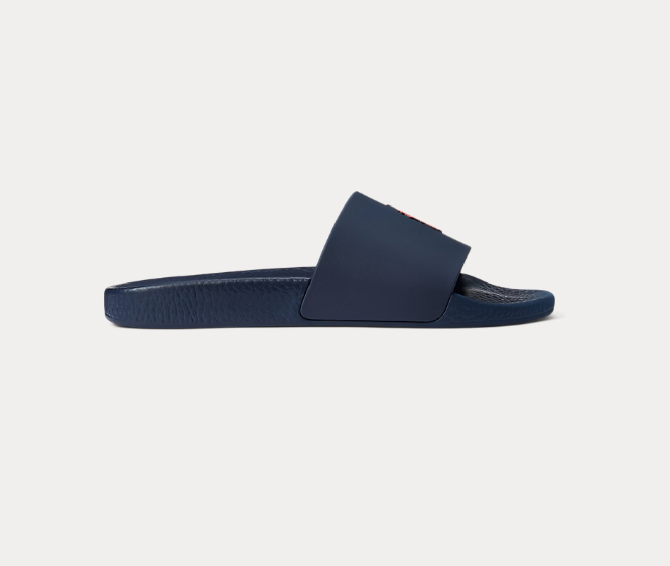 Polo Ralph Lauren - Signature Pony Slide - Navy/red