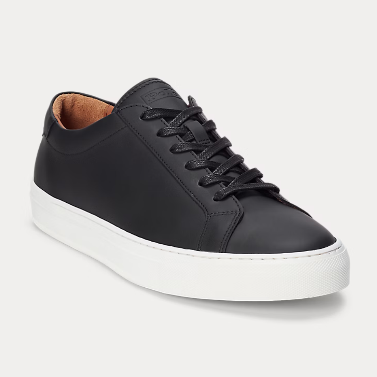 Polo Ralph Lauren - Jermain Leather Trainer - Black