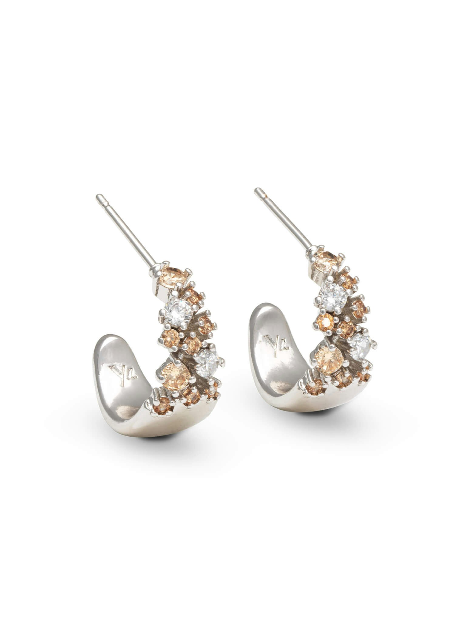Ylva Li - PETITE MEADOW EARRINGS – CHAMPAGNE