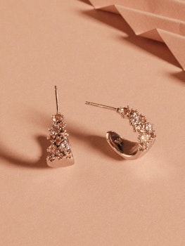 Ylva Li - PETITE MEADOW EARRINGS – CHAMPAGNE
