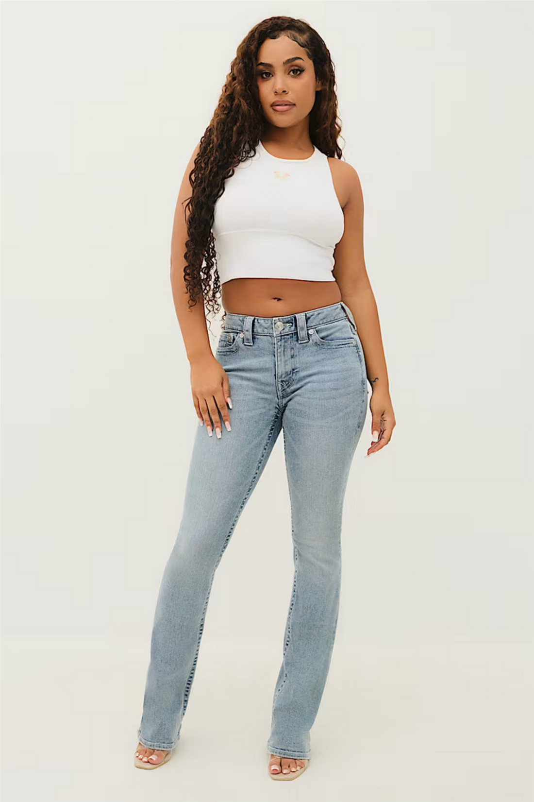 True Religion - BECCA MID RISE BOOTCUT JEAN - Peak spot