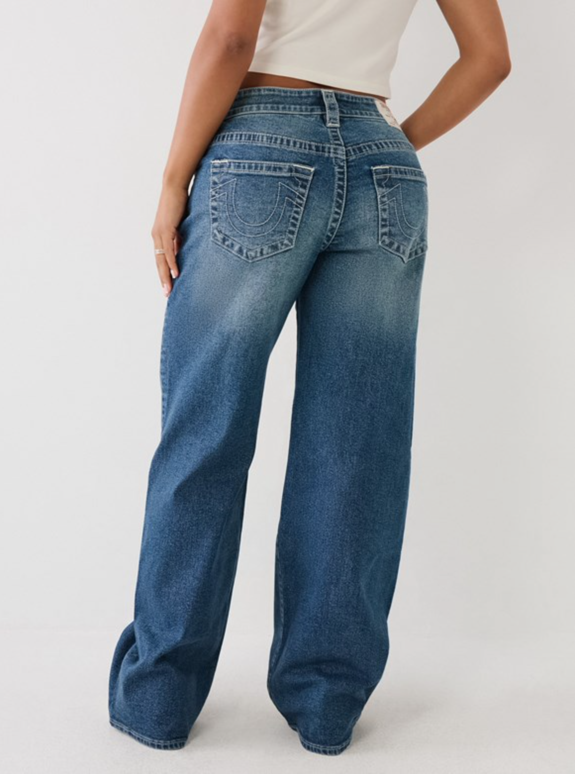 True Religion - bobbi baggy jean - dark wash