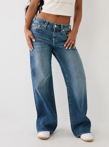 True Religion - bobbi baggy jean - dark wash