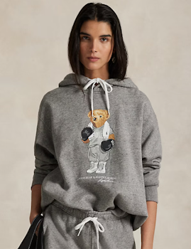 Polo Ralph Lauren - Polo Bear Fleece Hoodie - Dark Vintage Heather