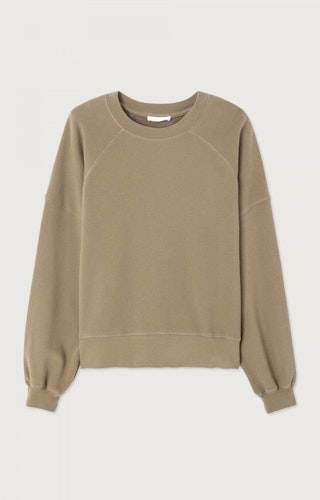 American Vintage - WOMEN'S SWEATSHIRT ATUBAY - Origan