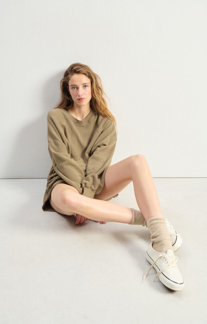 American Vintage - WOMEN'S SWEATSHIRT ATUBAY - Origan