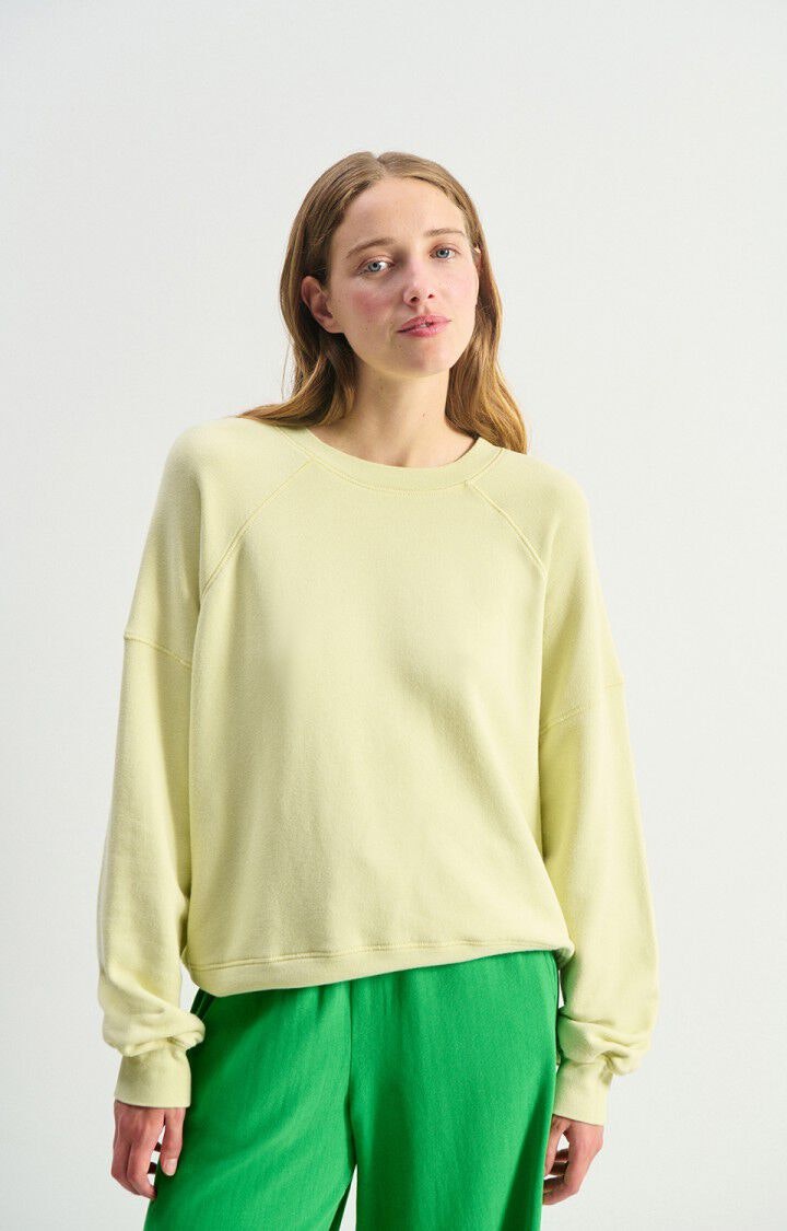 American Vintage - WOMEN'S SWEATSHIRT ATUBAY - FENNEL