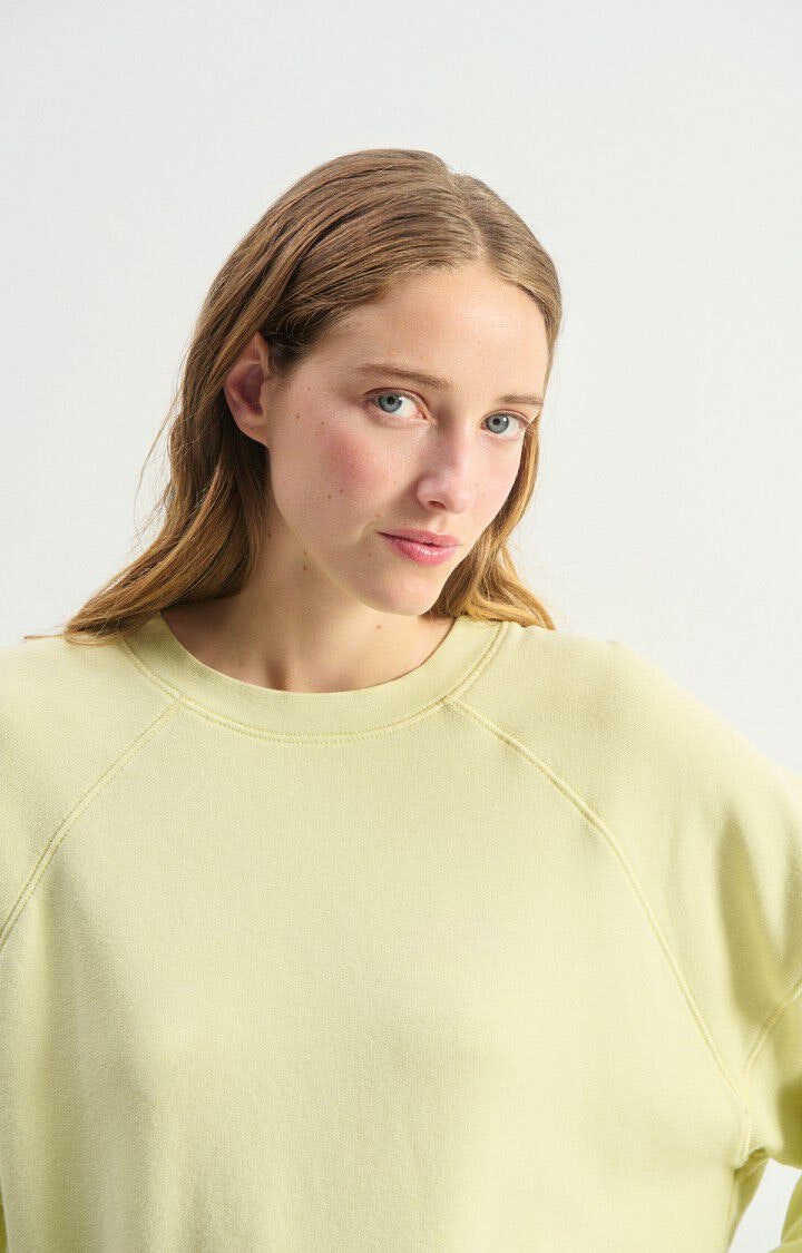 American Vintage - WOMEN'S SWEATSHIRT ATUBAY - FENNEL