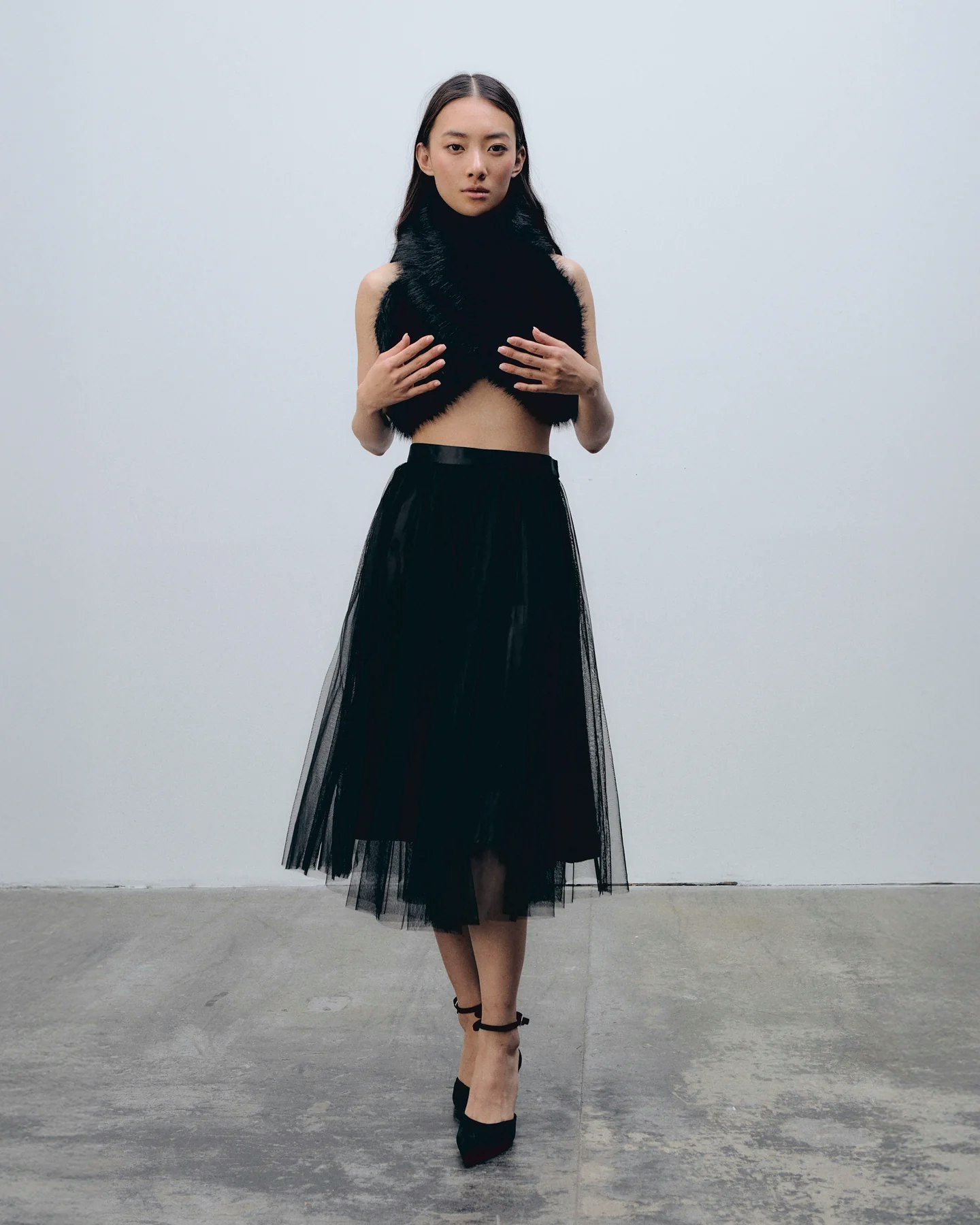 Ida Sjöstedt - Lucky Fur Collar - Black