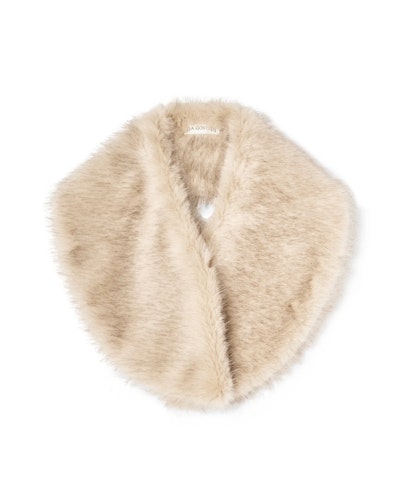 Ida Sjöstedt - Lucky Fur Collar - Light beige