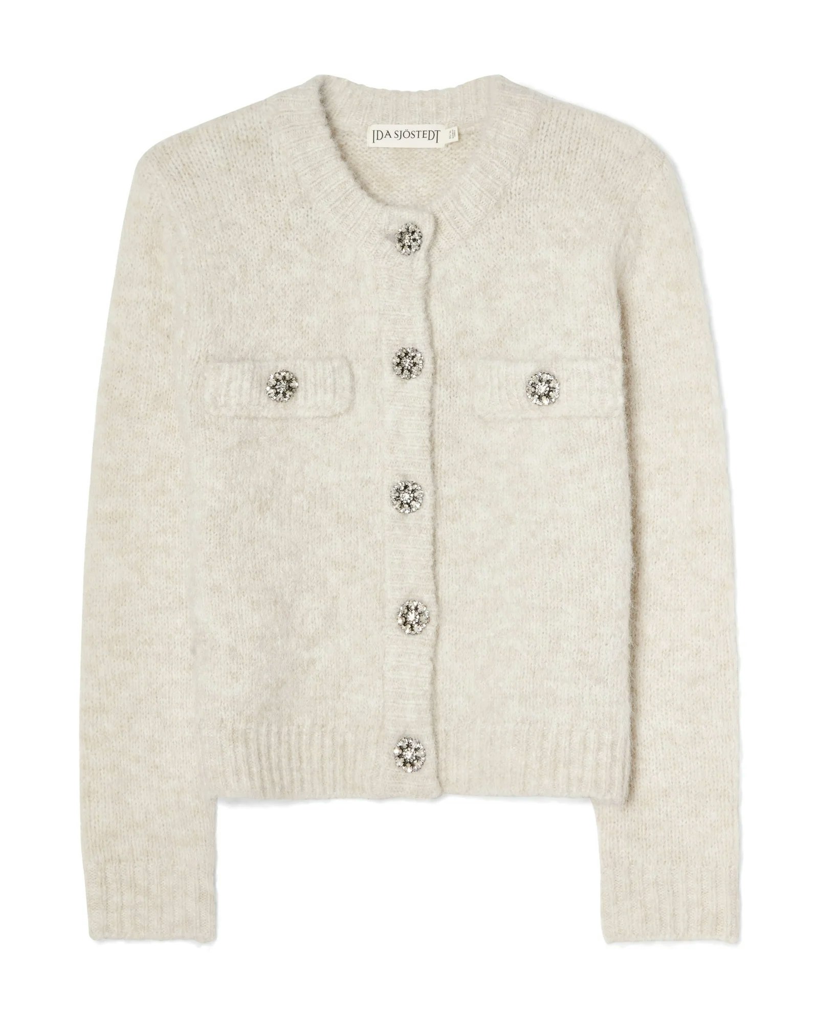 Ida Sjöstedt - Julee Cardigan - Silver White
