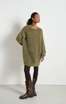 American Vintage - WOMEN’S DRESS NIBY - KHAKI