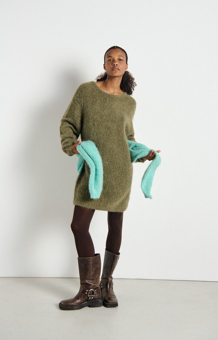 American Vintage - WOMEN’S DRESS NIBY - KHAKI