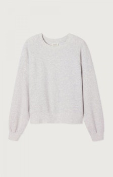 American Vintage - WOMEN'S SWEATSHIRT ATUBAY - ARCTIC MELANGE