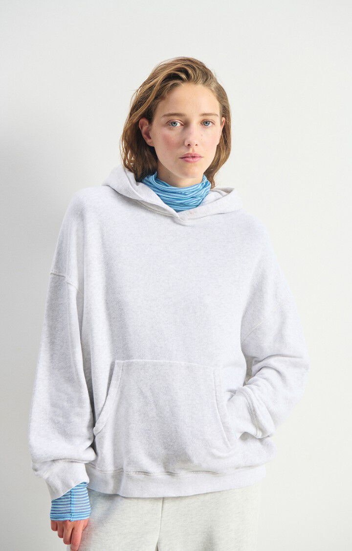American Vintage - WOMEN'S SWEATSHIRT ATUBAY - ARCTIC MELANGE