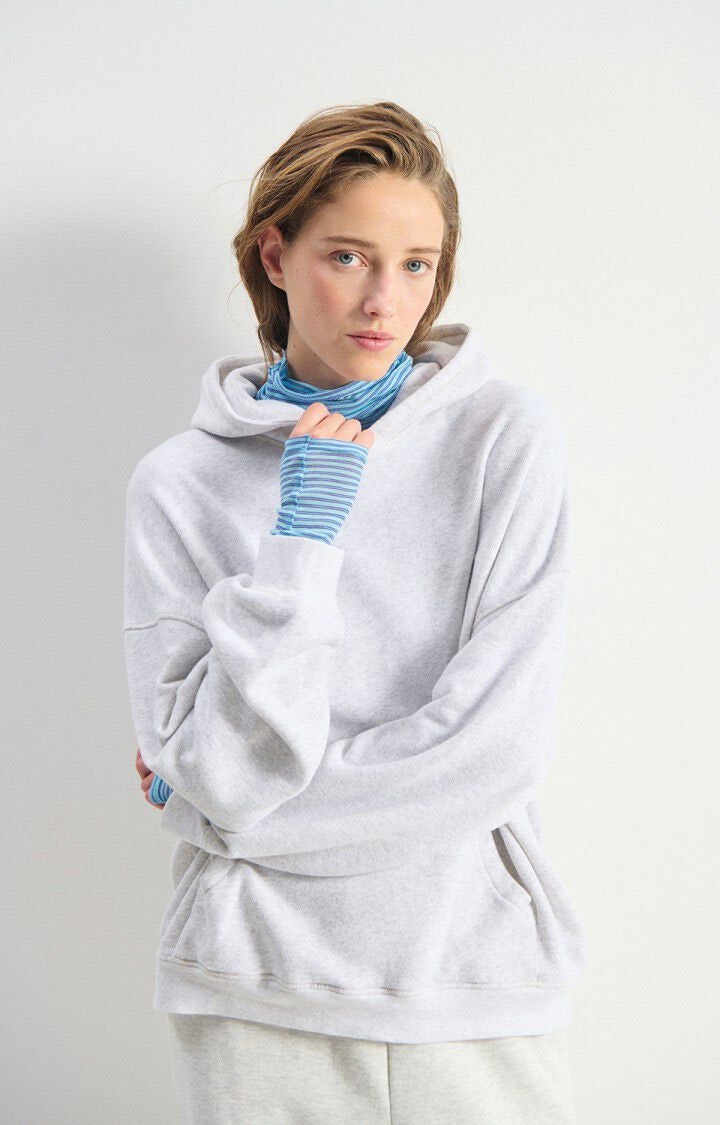 American Vintage - WOMEN'S SWEATSHIRT ATUBAY - ARCTIC MELANGE