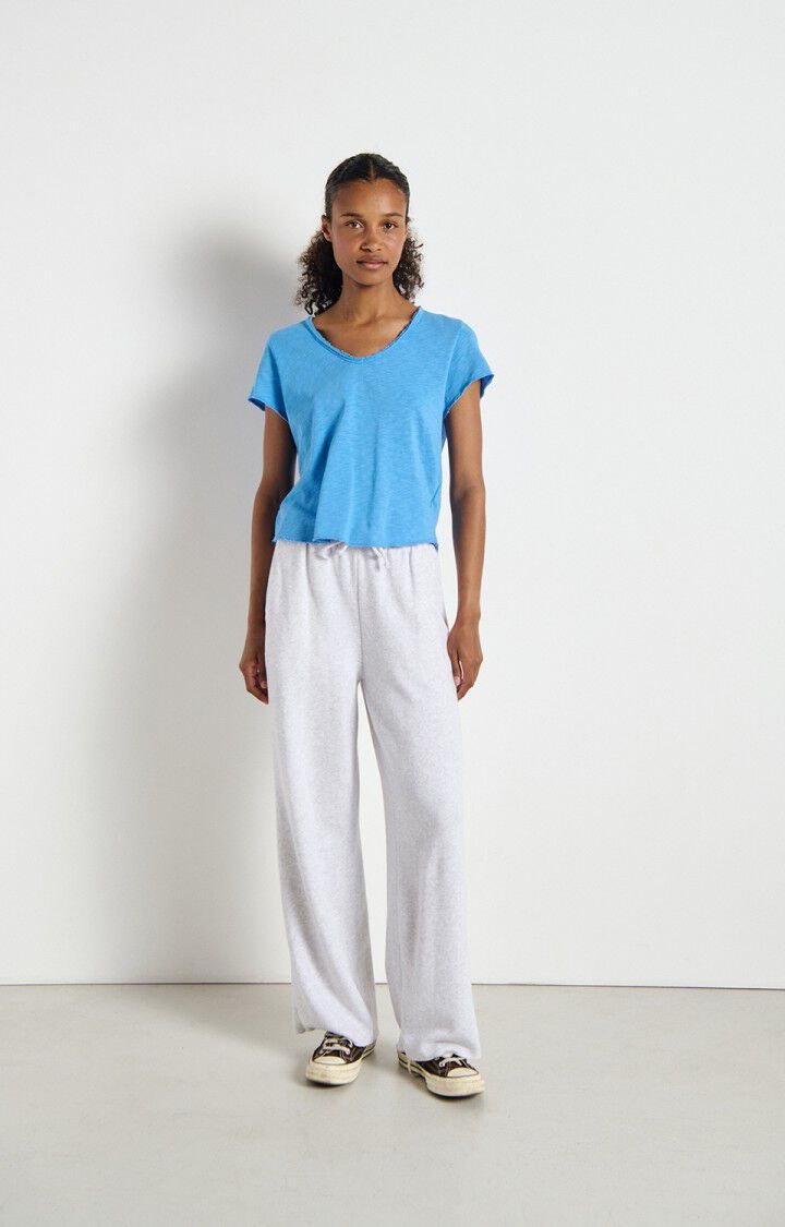 American Vintage - WOMEN'S JOGGERS ATUBAY - ARCTIC MELANGE