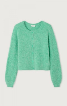 American Vintage - WOMEN’S CARDIGAN NIBY - MINT WATER MARL