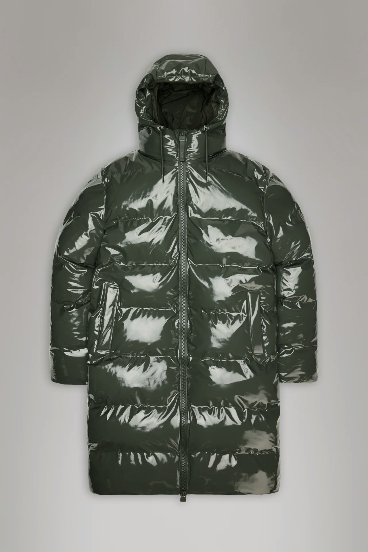 Rains - Alta Longer Puffer Jacket - Swamp