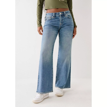True Religion - Bobbi baggy jean - Medium Wash