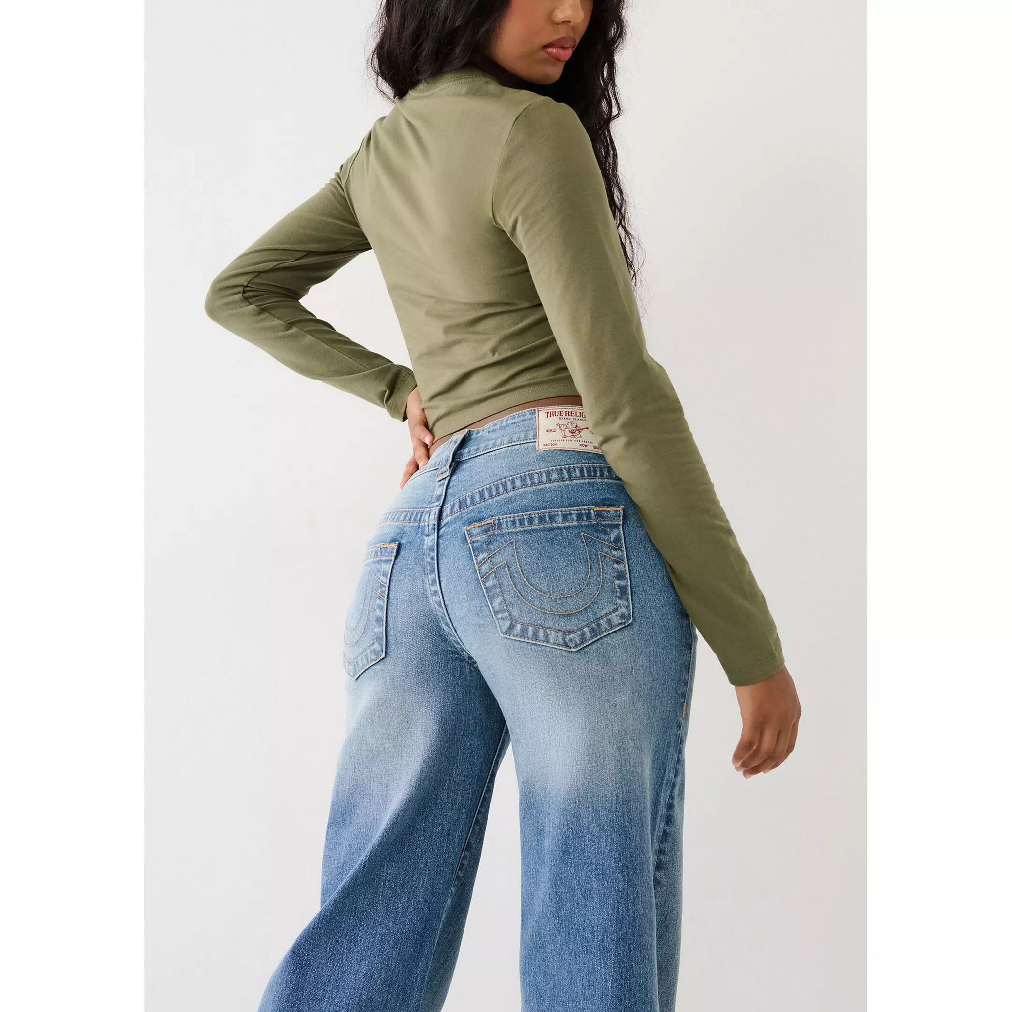 True Religion - Bobbi baggy jean - Medium Wash