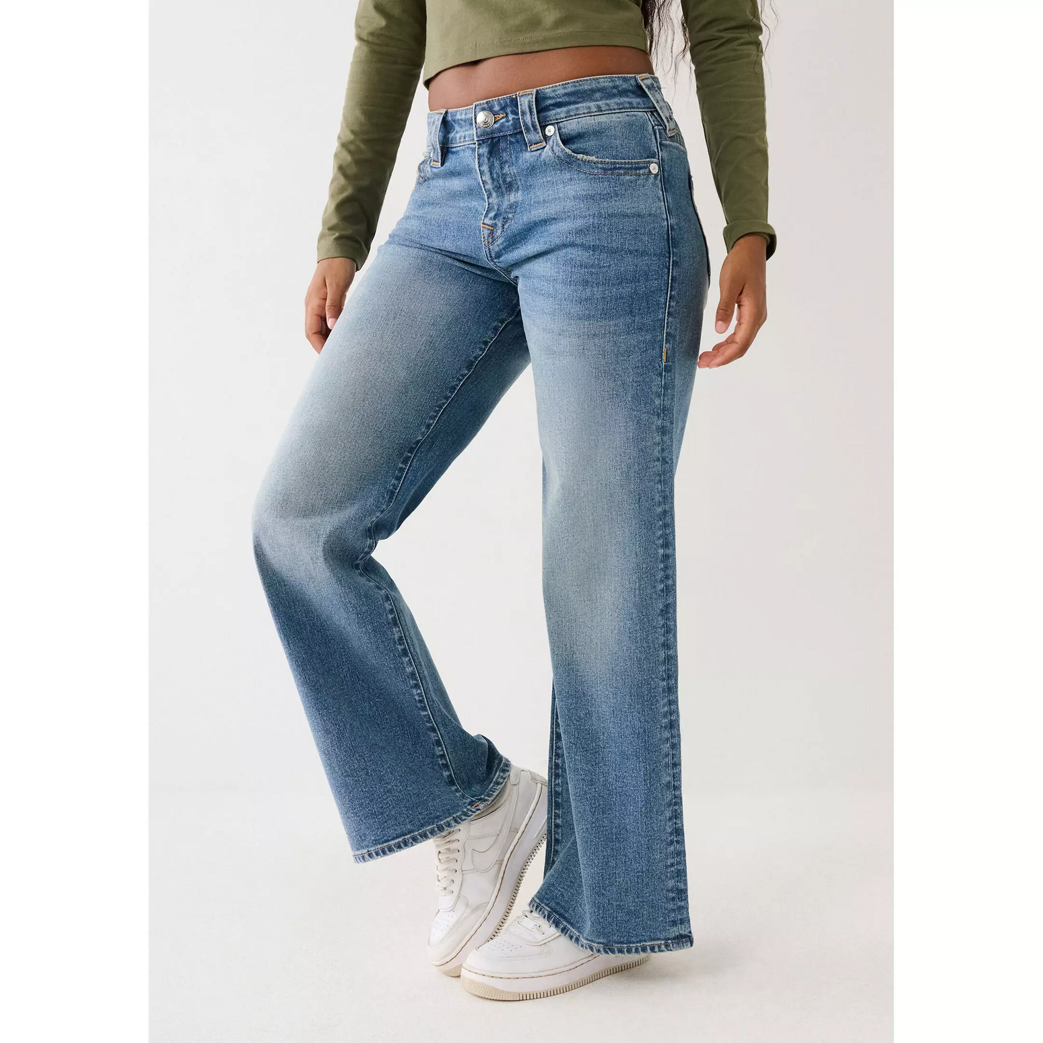 True Religion - Bobbi baggy jean - Medium Wash