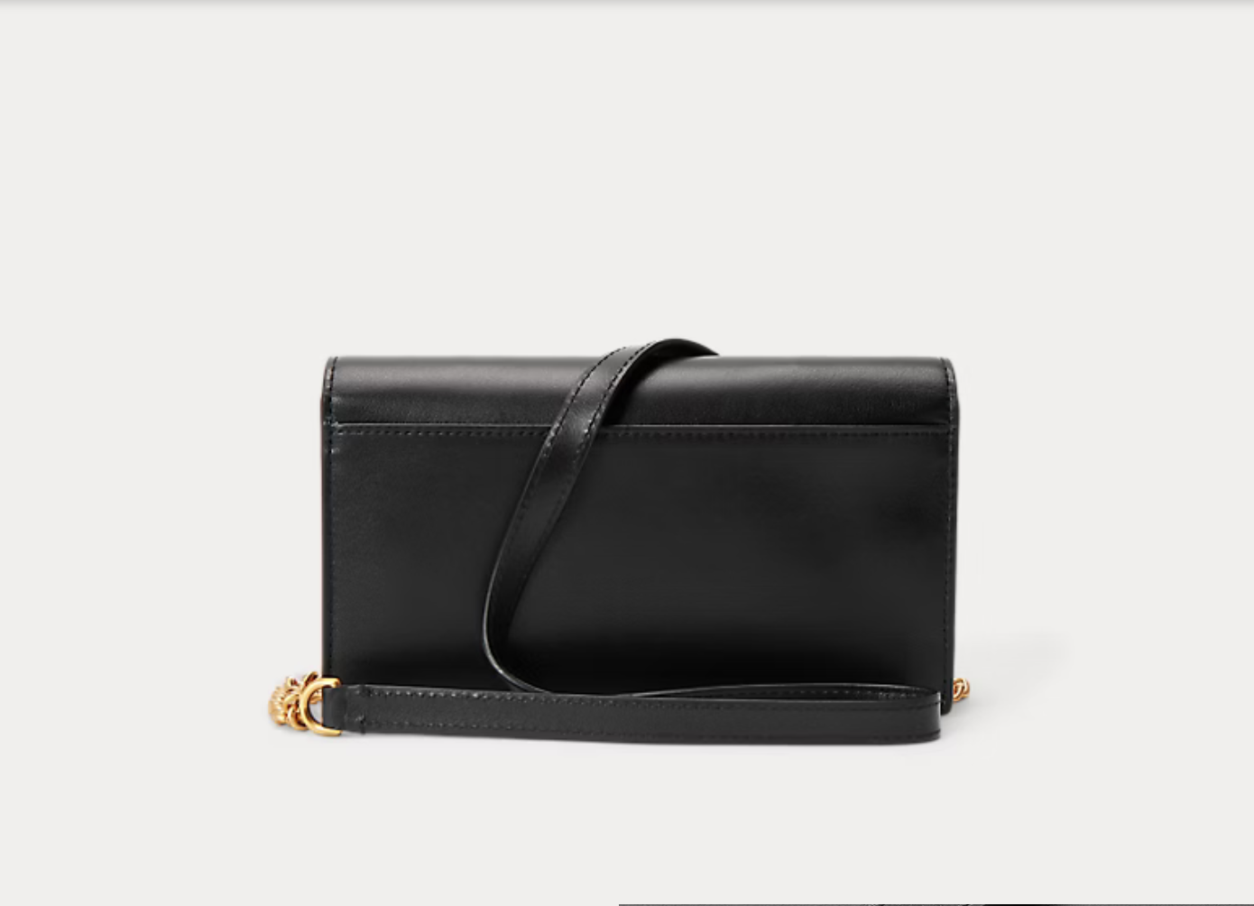 Polo Ralph Lauren - Polo ID Leather Chain Wallet and Bag - Black