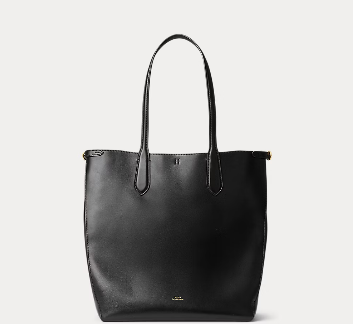 Polo Ralph Lauren - Bellport Leather North-South Tote - Black