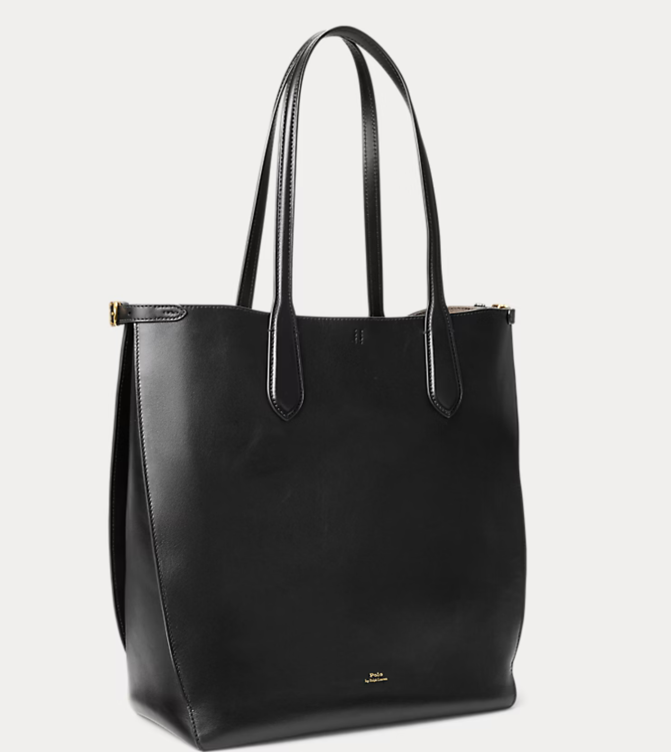 Polo Ralph Lauren - Bellport Leather North-South Tote - Black