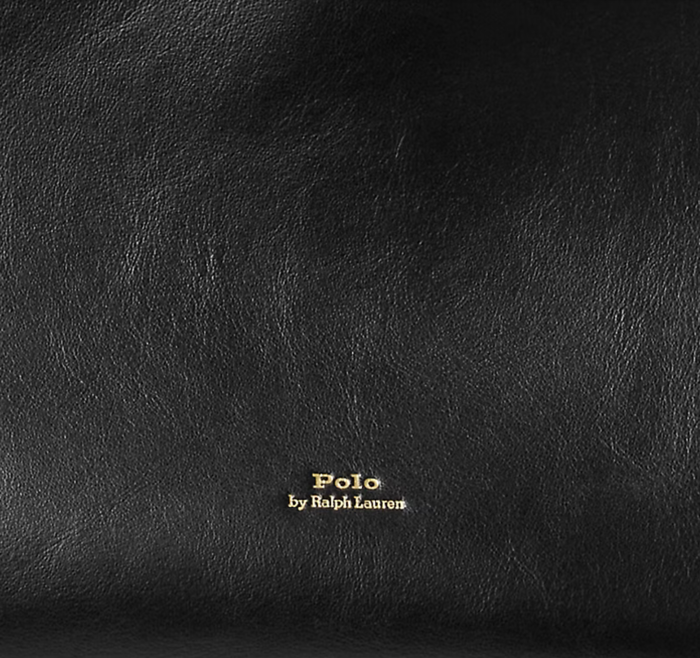 Polo Ralph Lauren - Bellport Leather North-South Tote - Black