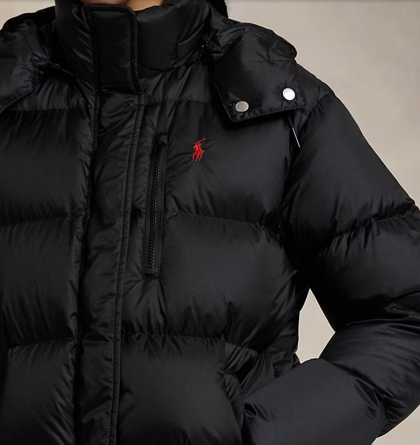 Polo Ralph Lauren - Water-Repellent Quilted Down Jacket - Polo Black