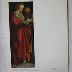 Bibelbild - Evangelisten Johannes och Aposteln Petrus