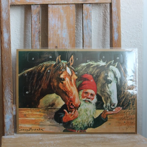 Adventskalender - Tomte och Hästar