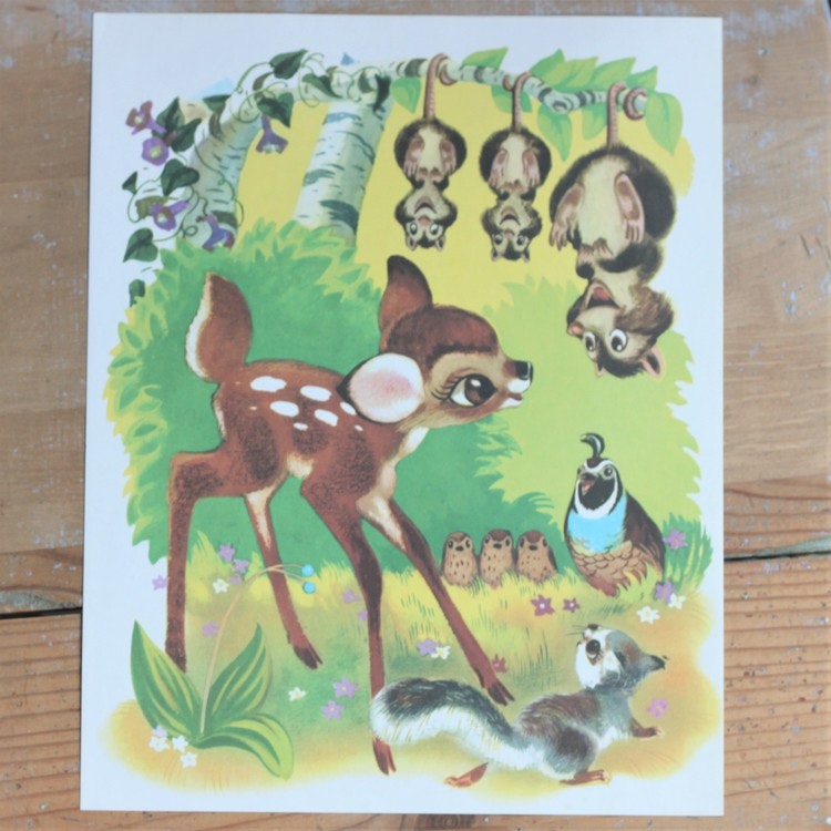 Barnkammarbild - 67 Bambi