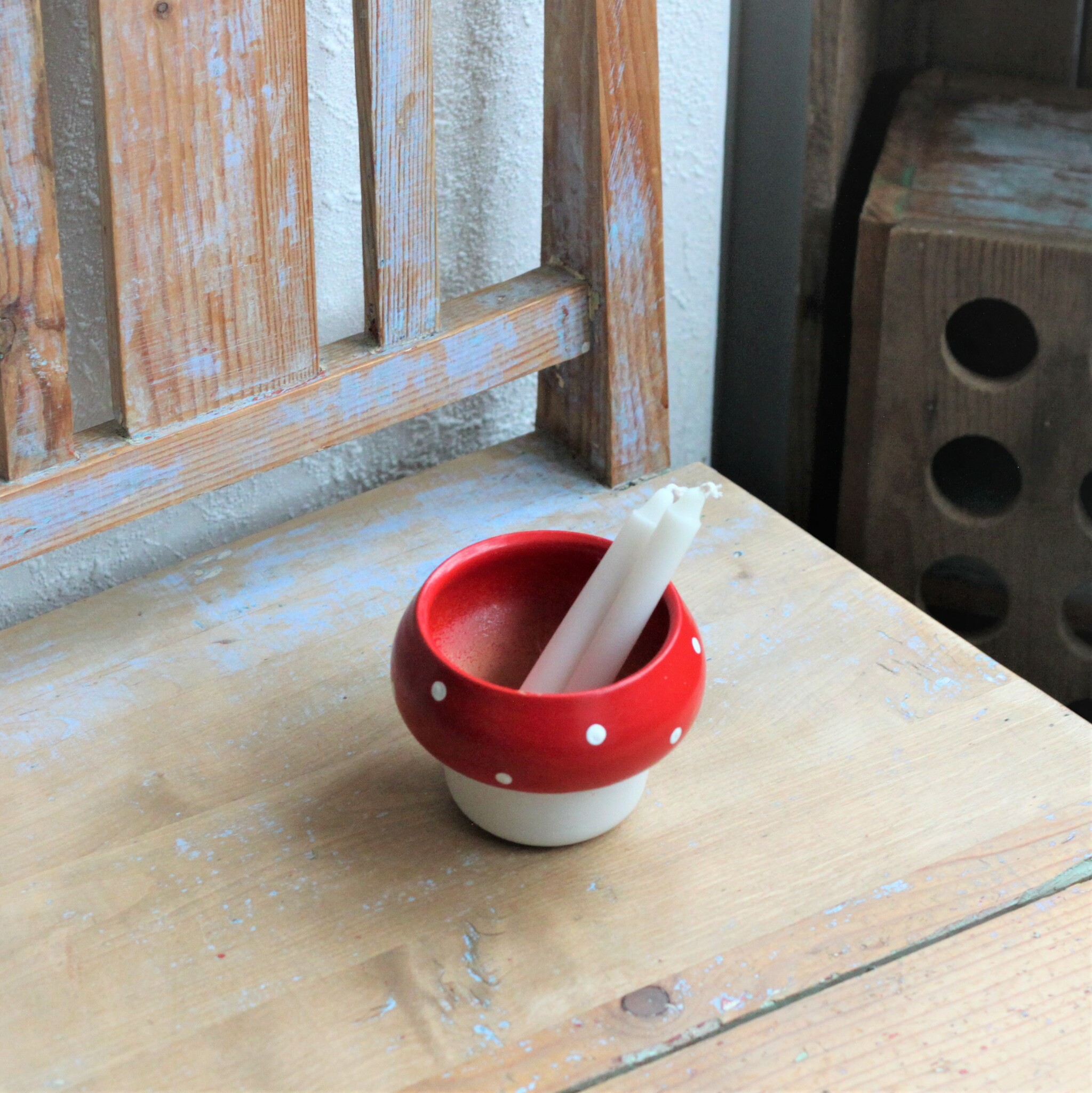 Kruka - Flugsvamp i keramik