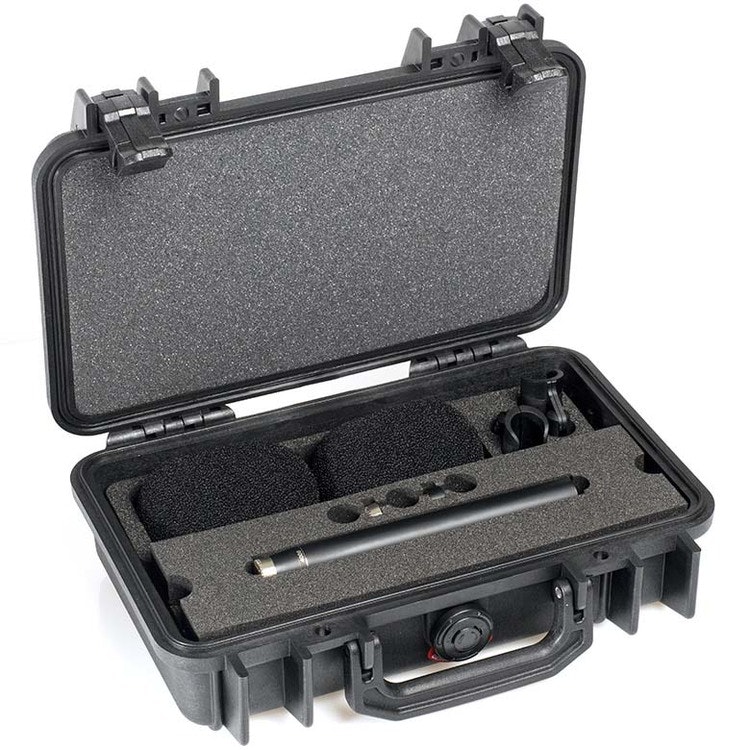 DPA ST 4006A Stereopar, Clips, samt Vindskydd i PeliCase