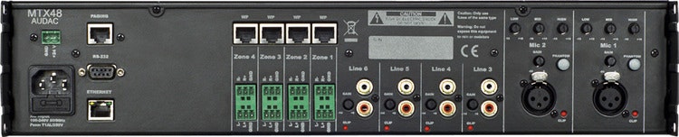 Audac MTX48: Mångsidig zonmixer för Total Kontroll