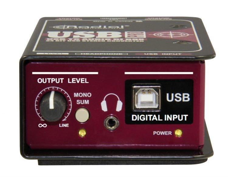 Radial USB Pro Stereo DI