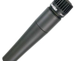 Shure SM57 Microphone Cardioid Dynamic Instrument