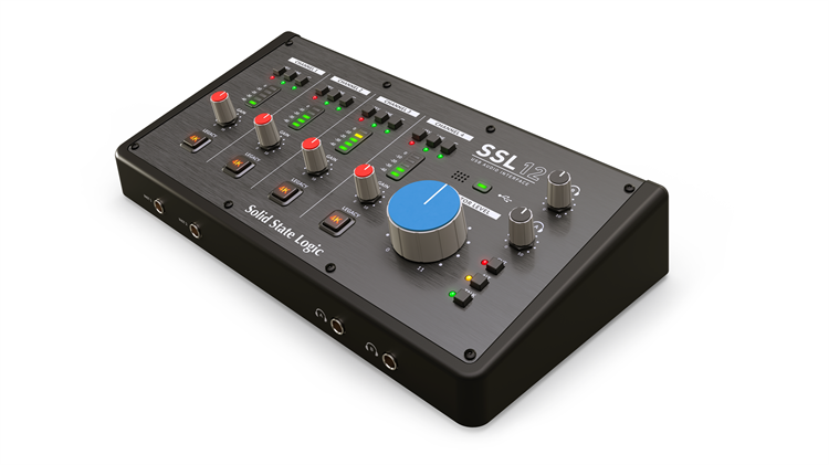 SSL 12 USB audio Ljudkort - Professionell Studiokvalitet