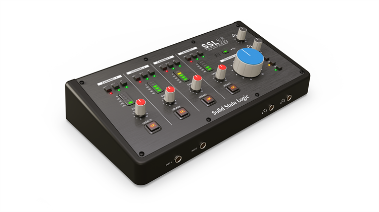 SSL 12 USB audio Ljudkort - Professionell Studiokvalitet