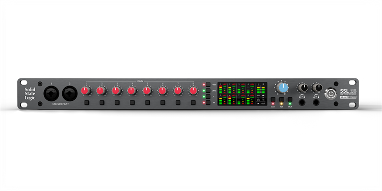 SSL 18: Audiointerface Oöverträffad ljudkvalitet och funktionalitet