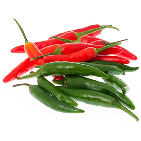 Green Chilli কাঁচা মরিচ Grön chili 200g/500g