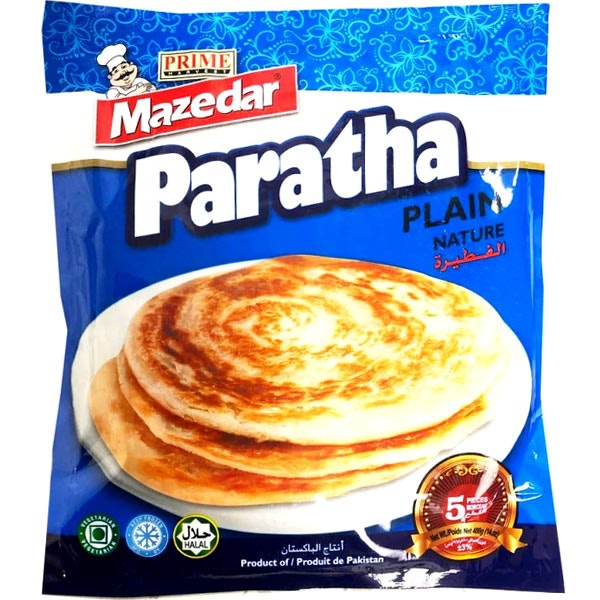 Paratha 5pcs Frozen Taj / Mazedar