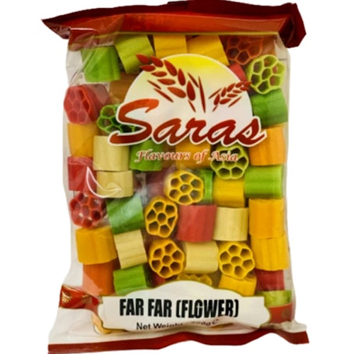 Far Far Colored Stars/Flower Saras 200g (*needs to fry)