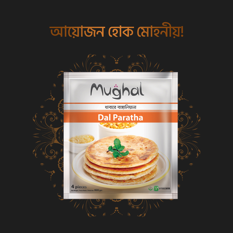 Dal Paratha Frozen Mughal 4pcs